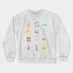 New York City Icons Crewneck Sweatshirt